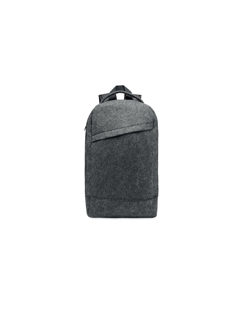 Sac à dos pratique pour ordinateur 13" - LLANA Matières : PET recyclé Couleurs : pierre cadeau entreprise pas cher