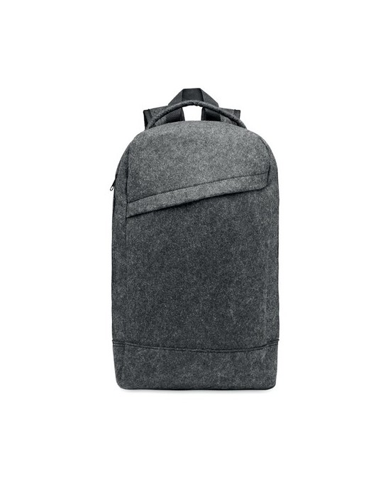 Sac à dos pratique pour ordinateur 13" - LLANA Matières : PET recyclé Couleurs : pierre cadeau entreprise pas cher