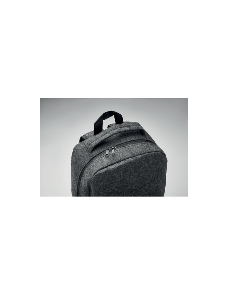 Sac à dos pratique pour ordinateur 13" - LLANA Matières : PET recyclé Couleurs : pierre livraison express 24h 48h