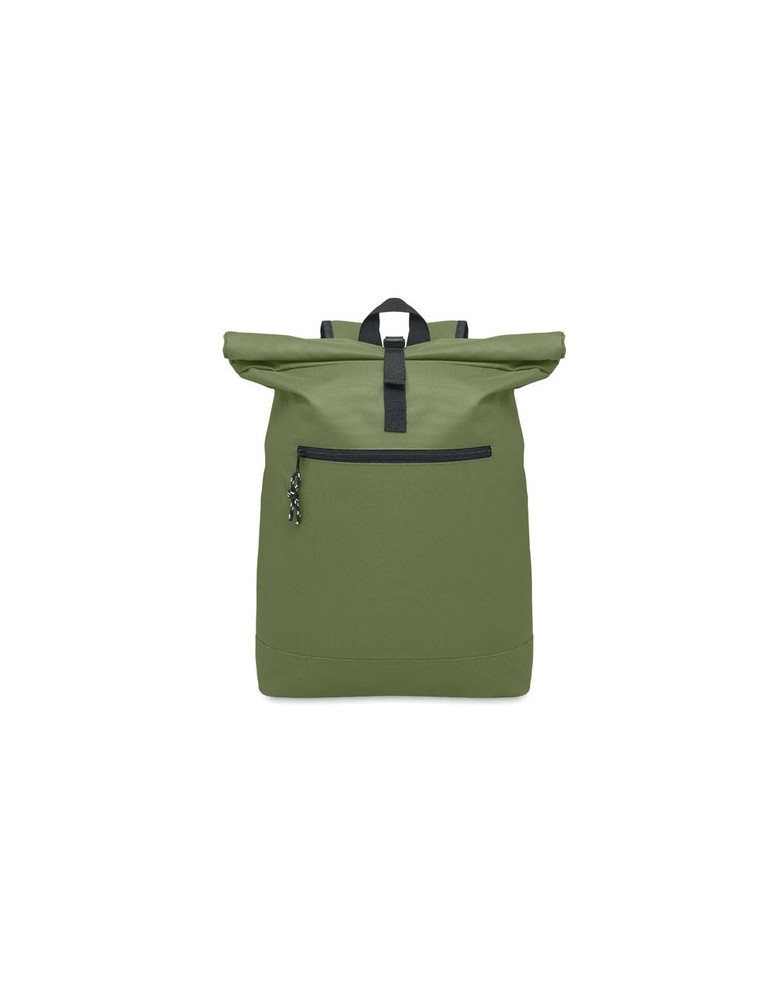 Sac à dos enroulable personnalisé idéal - IREA Matières : PET Couleurs : vert armée