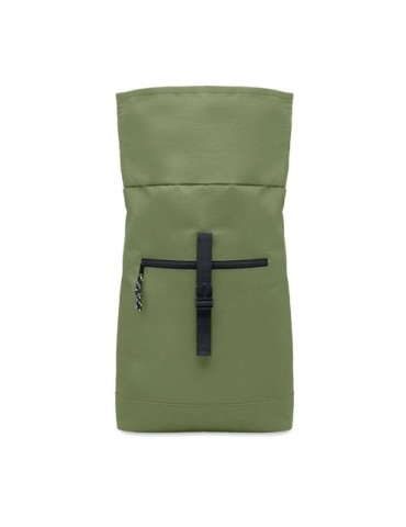 Sac à dos enroulable personnalisé idéal - IREA Matières : PET Couleurs : vert armée objet promo petit budget