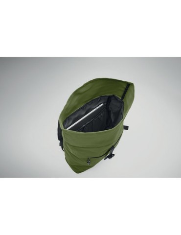 Sac à dos enroulable personnalisé idéal - IREA Matières : PET Couleurs : vert armée cadeau affaires élégant