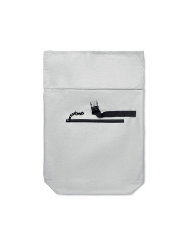 Sac à dos enroulable personnalisé idéal - IREA Matières : PET Couleurs : blanc objet publicitaire robuste