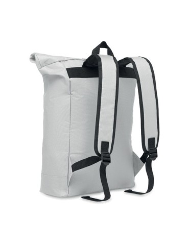 Sac à dos enroulable personnalisé idéal - IREA Matières : PET Couleurs : blanc goodies personnalisé en stock