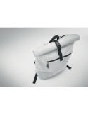 Sac à dos enroulable personnalisé idéal - IREA Matières : PET Couleurs : blanc goodies publicitaire événementiel