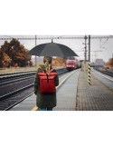 Sac à dos enroulable personnalisé idéal - IREA Matières : PET Couleurs : rouge personnalisation rapide en France