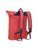 Sac à dos enroulable personnalisé idéal - IREA Matières : PET Couleurs : rouge personnalisation sur mesure