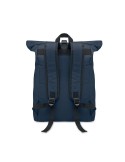 Sac à dos enroulable personnalisé idéal - IREA Matières : PET Couleurs : bleu marquage laser ultra précis