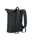 Sac à dos enroulable personnalisé idéal - IREA Matières : PET Couleurs : noir cadeau entreprise pas cher