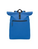 Sac à dos enroulable personnalisé idéal - IREA Matières : PET Couleurs : bleu royal cadeau entreprise pas cher