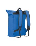 Sac à dos enroulable personnalisé idéal - IREA Matières : PET Couleurs : bleu royal goodies publicitaire événementiel