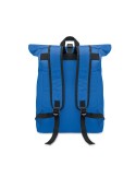 Sac à dos enroulable personnalisé idéal - IREA Matières : PET Couleurs : bleu royal impression logo haute qualité