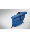 Sac à dos enroulable personnalisé idéal - IREA Matières : PET Couleurs : bleu royal goodies publicitaire durable