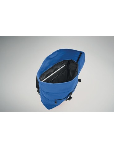 Sac à dos enroulable personnalisé idéal - IREA Matières : PET Couleurs : bleu royal cadeau client original