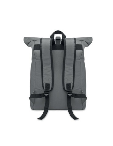Sac à dos enroulable personnalisé idéal - IREA Matières : PET Couleurs : pierre objet publicitaire robuste