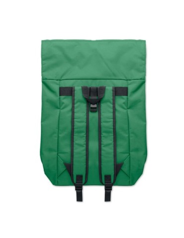 Sac à dos enroulable personnalisé idéal - IREA Matières : PET Couleurs : vert foncé cadeau client original
