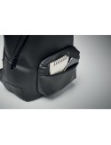 Sac à dos souple en PU idéal pour le bureau et le loisir - BAI BACKPACK Matières : PU Couleurs : noir cadeau collaborateur premi