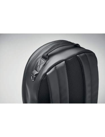 Sac à dos souple en PU idéal pour le bureau et le loisir - BAI BACKPACK Matières : PU Couleurs : noir accessoire événementiel un