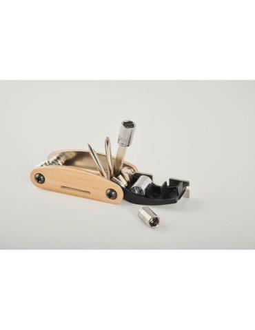 Pochette  et pratique multi outils en bambou - personnalisée MANO Matières : bambou Couleurs : bois livraison express 24h 48h