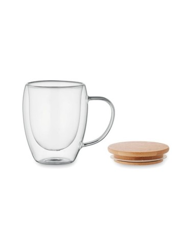 Mug en verre double paroi 250ml TIRAL 2