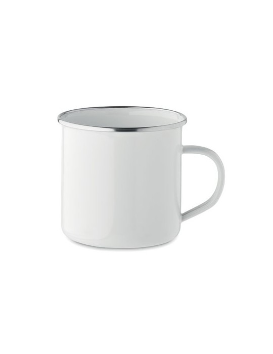 Mug en Émail Sublimation 500ml - Personnalisable