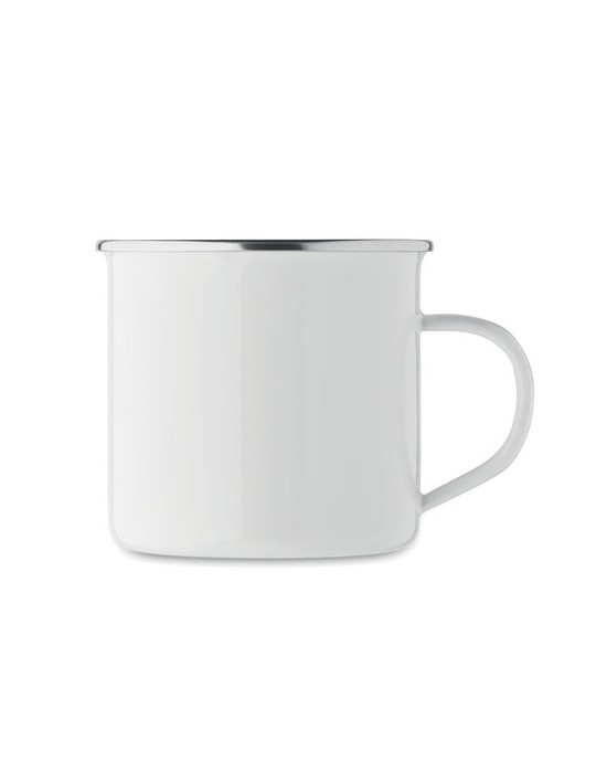 Mug en Émail Sublimation 500ml - Personnalisable