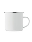 Mug en émail sublimation 500ml personnalisable - Plateado L Matières : métal Couleurs : blanc personnalisable avec votre logo