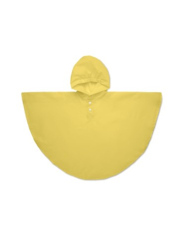 Poncho Imperméable Pratique pour Enfant - PONCHIE Matières : EVA Couleurs : jaune objet promotionnel éco-responsable