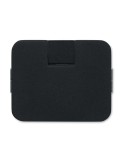 Hub USB 4 Ports Personnalisé Éco-responsable - SQUARE-C Matières : ABS Couleurs : noir cadeau entreprise pas cher