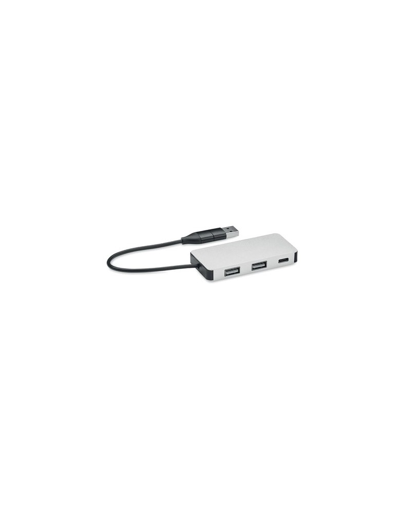 Hub USB 3 Ports avec Câble 20cm - HUB-C