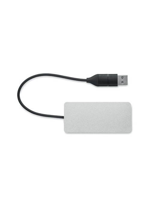 Hub USB 3 Ports avec Câble 20cm - HUB-C