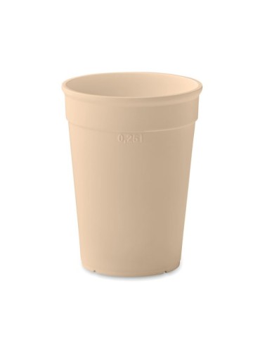 Gobelet Éco-responsable Pratique en PP 250ml - AWAYCUP Matières : polypropylène (PP) Couleurs : noir 2