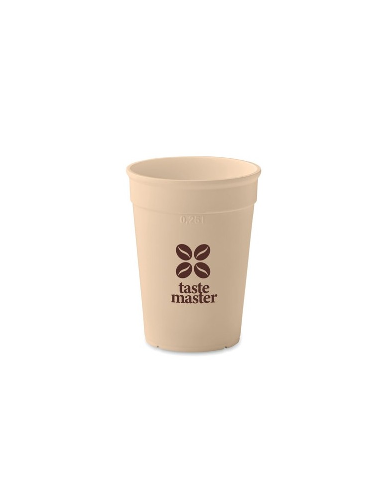 Gobelet Réutilisable en PP 250ml - AWAYCUP Personnalisé
