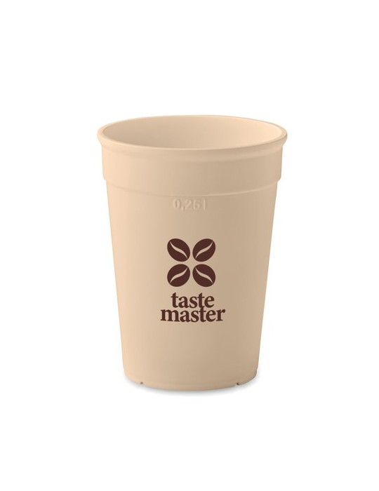 Gobelet Réutilisable en PP 250ml - AWAYCUP Personnalisé