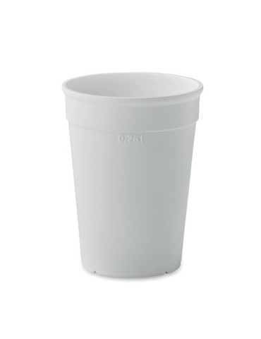Gobelet Éco-responsable Pratique en PP 250ml - AWAYCUP Matières : polypropylène (PP) Couleurs : noir 2