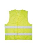 Gilet de sécurité personnalisé, confortable et protecteur - VISICOAT Matières : PET Couleurs : jaune personnalisable avec votre 