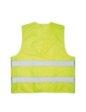 Gilet de sécurité personnalisé, confortable et protecteur - VISICOAT Matières : PET Couleurs : jaune goodies publicitaire événem