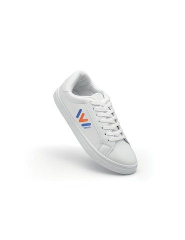 Baskets Confortables et Élégantes en PU Taille 37 - BLANCOS Matières : PU Couleurs : blanc marquage laser ultra précis