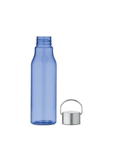 Bouteille  en RPET 600 ml personnalisée - VERNAL Matières : PET recyclé Couleurs : bleu royal cadeau affaires élégant