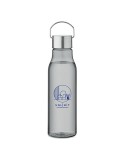 Bouteille  en RPET 600 ml personnalisée - VERNAL Matières : PET recyclé Couleurs : gris transparent personnalisable avec votre l