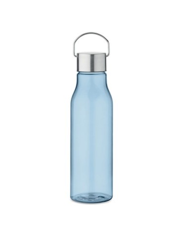 Bouteille  en RPET 600 ml personnalisée - VERNAL Matières : PET recyclé Couleurs : bleu clair transparent personnalisable avec v