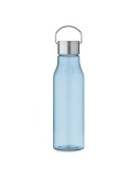 Bouteille  en RPET 600 ml personnalisée - VERNAL Matières : PET recyclé Couleurs : bleu clair transparent cadeau collaborateur p