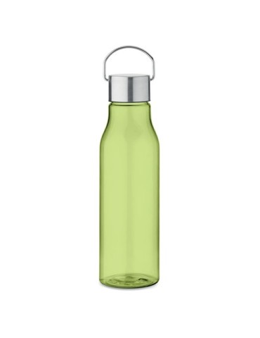 Bouteille  en RPET 600 ml personnalisée - VERNAL Matières : PET recyclé Couleurs : vert citron transparent goodies publicitaire 