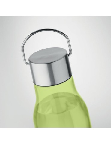 Bouteille  en RPET 600 ml personnalisée - VERNAL Matières : PET recyclé Couleurs : vert citron transparent marquage laser ultra 