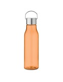 Bouteille  en RPET 600 ml personnalisée - VERNAL Matières : PET recyclé Couleurs : orange transparent impression haute définitio