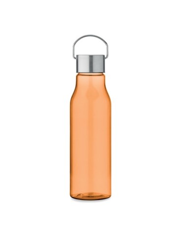 Bouteille  en RPET 600 ml personnalisée - VERNAL Matières : PET recyclé Couleurs : orange transparent objet promotionnel éco-res