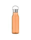 Bouteille  en RPET 600 ml personnalisée - VERNAL Matières : PET recyclé Couleurs : orange transparent objet promotionnel éco-res