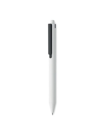 Stylo Poussoir Éco-responsable en ABS Recyclé - SIDE Matières : ABS recyclé Couleurs : noir marquage laser ultra précis