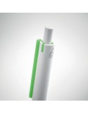 Stylo Poussoir Éco-responsable en ABS Recyclé - SIDE Matières : ABS recyclé Couleurs : vert citron goodies publicitaire durable