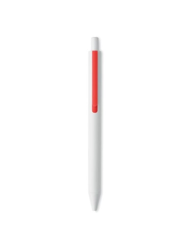 Stylo Poussoir Éco-responsable en ABS Recyclé - SIDE Matières : ABS recyclé Couleurs : rouge cadeau collaborateur premium